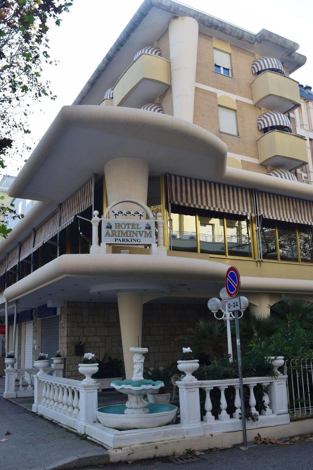 Ariminum Hotel Rimini Exteriör bild